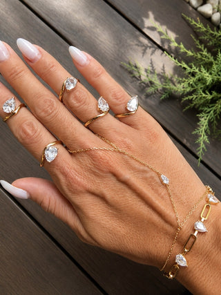 Bague ANNIE portée