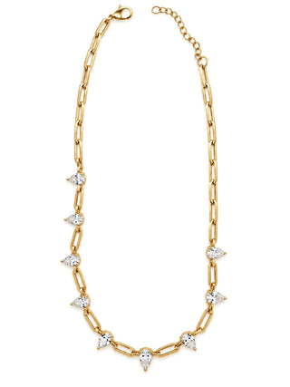 Collier MONAC — Chaîne Pampilles Poires